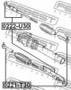 NISSA 48521AD026 Tie Rod Axle Joint